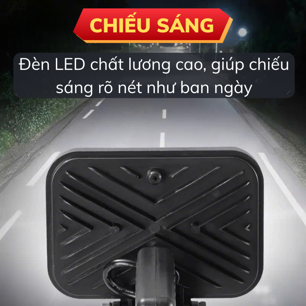 Đèn LED 55 bóng dùng chân pin phổ thông Makita, đèn led siêu sáng soi đêm, cắm trại, đi dã ngoại