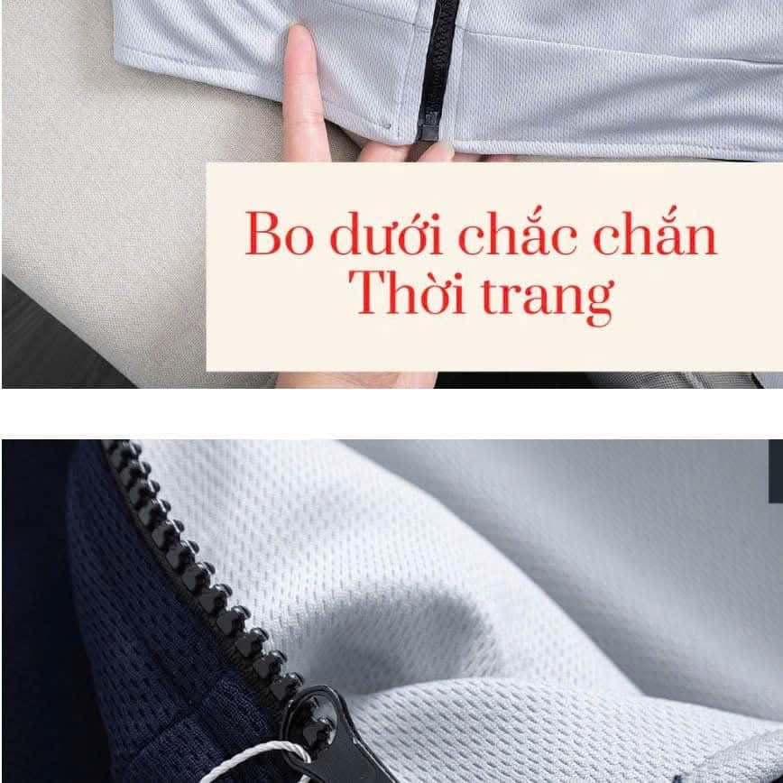 Mã 089( 38-85kg) Áo Chống Nắng  Nam Nữ Mặc 2 Mặt 2 Lớp Vải  Thun Thông hơi ,Co Dãn Cao Câp