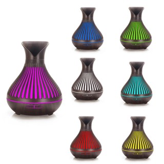 Máy Xông Tinh dầu 550ml, Phun sương, Tạo Ẩm, Đèn Ngủ - Thơm Phòng Ngủ Ngon, Đuổi Muỗi, Khử Mùi Hôi