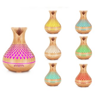Máy Xông Tinh dầu 550ml, Phun sương, Tạo Ẩm, Đèn Ngủ - Thơm Phòng Ngủ Ngon, Đuổi Muỗi, Khử Mùi Hôi