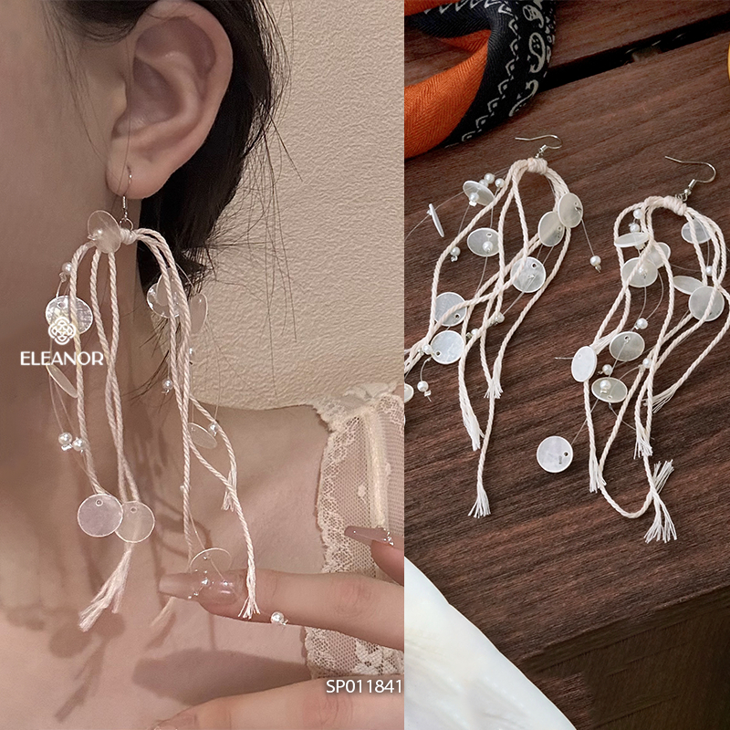Bông tai nữ đi biển Eleanor Accessories đa dạng kiểu dáng phụ kiện trang sức khuyên tai mùa hè 10361