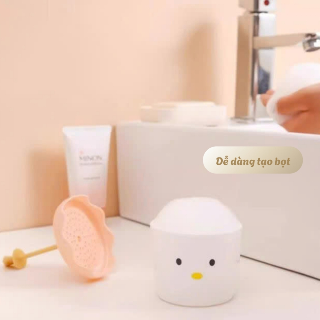 Cốc Tạo Bọt Rửa Mặt Hình Thú, TIDY SHOP, Ly Tạo Bọt Sữa Rửa Mặt, Dụng Cụ Đánh Bọt Rửa Mặt, Cốc Tạo Bọt Tiện Lợi