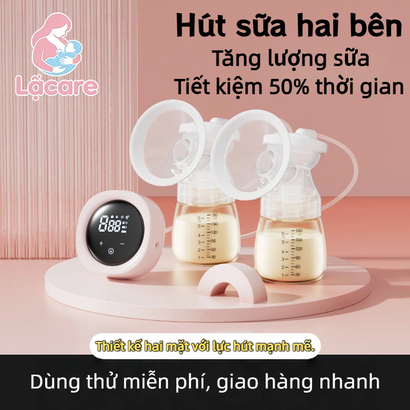 Máy Hút Sữa Rảnh Tay Không Dây Thông Minh Thế Hệ Mới, Máy Massage Cao Cấp - Máy Vắt Sữa Điện Ngăn Ngừa Tắc Sữa,Mất Sữa