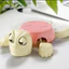 Miếng lót ly hình rùa ABS Press, Lót cốc hình rùa Panicked vui nhộn, Thảm lót hình rùa sợ hãi sáng tạo cho trẻ em gái