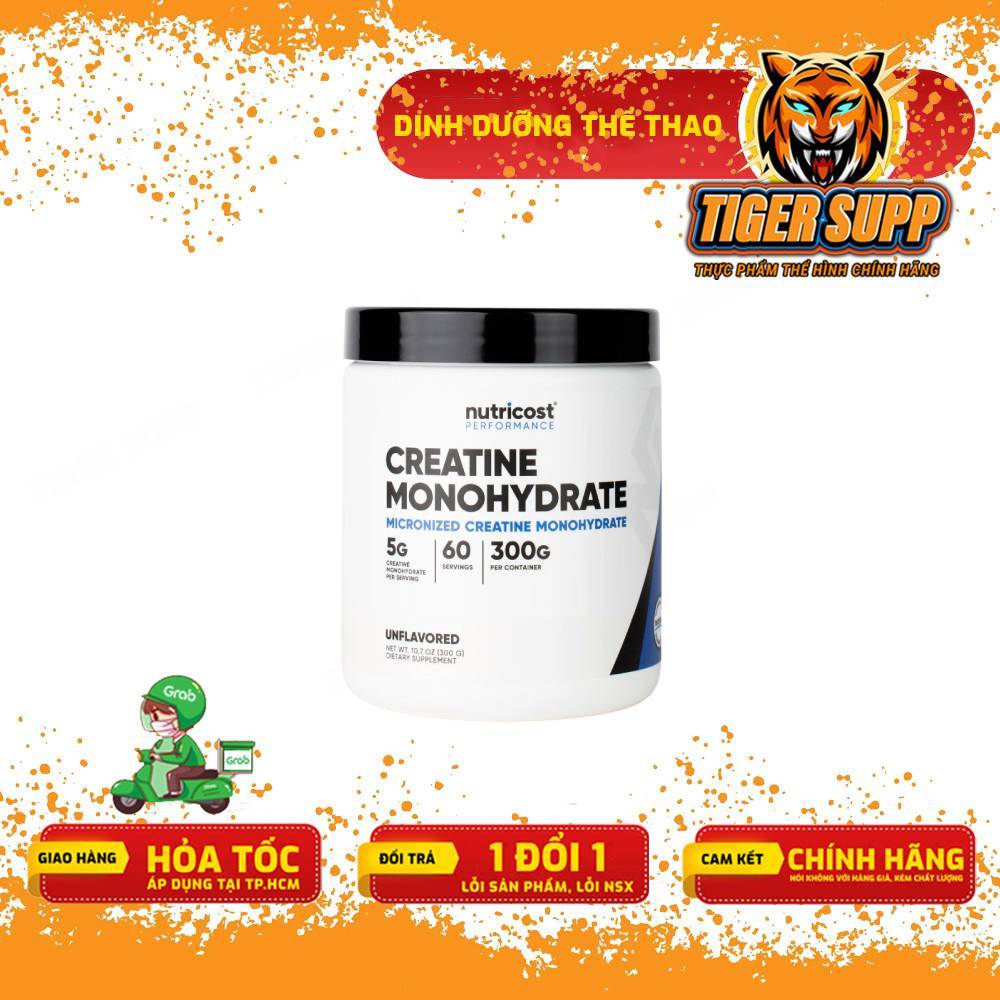 Creatine Micronized Nutricost - Bổ Sung Sức Mạnh Cho Buổi Tập
