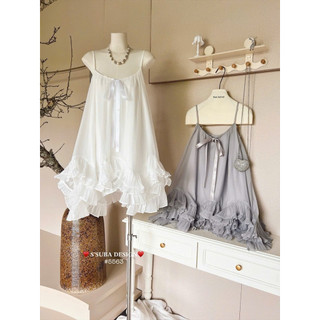 [ẢNH THẬT] VÁY 2S BABYDOLL TƠ XỐP CHÂN BÈO V2BTXC