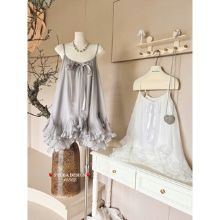 [ẢNH THẬT] VÁY 2S BABYDOLL TƠ XỐP CHÂN BÈO V2BTXC