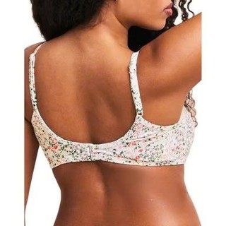 Bikini 2 mảnh nữ bộ đồ bơi đi biển họa tiết hoa nhí áo có đệm ngực khuy cài sau hàng xuất dư cao cấp