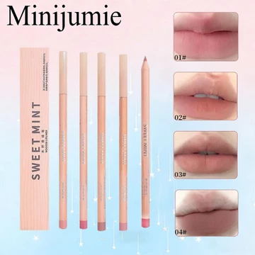 Chì kẻ môi 3D SWEETMINT, chì kẻ môi tự nhiên không thấm nước lâu trôi với kết cấu mịn