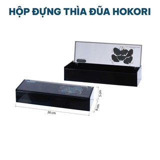 Hộp đựng muỗng đũa  Có nắp đậy trong suốt, để bàn cao cấp