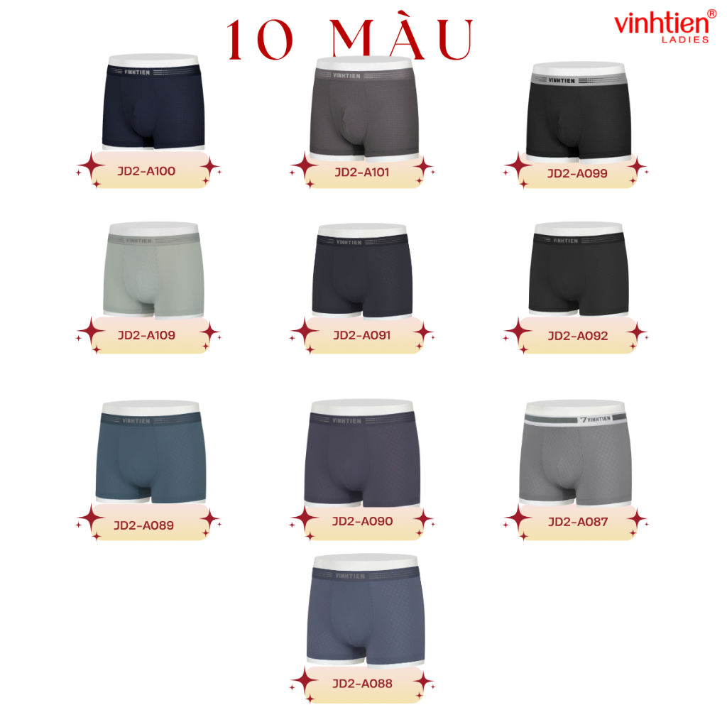 Quần Lót Đùi Nam Thun Lạnh Vĩnh Tiến 85 - Nhiều Màu