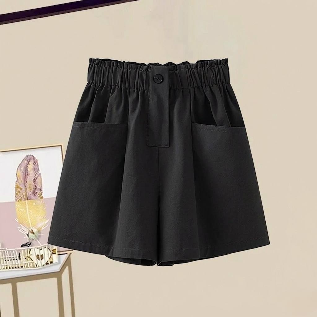 Quần sooc kaki 2 da túi vuông cho bé gái size đại BEESHOP H26024