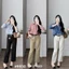 Quần Jeans Nữ Dáng Ống Đứng Dài 95cm Chất Mềm Đủ Màu Tặng Kèm Đai #9930