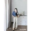 Quần Jeans Nữ Dáng Ống Đứng Dài 95cm Chất Mềm Đủ Màu Tặng Kèm Đai #9930