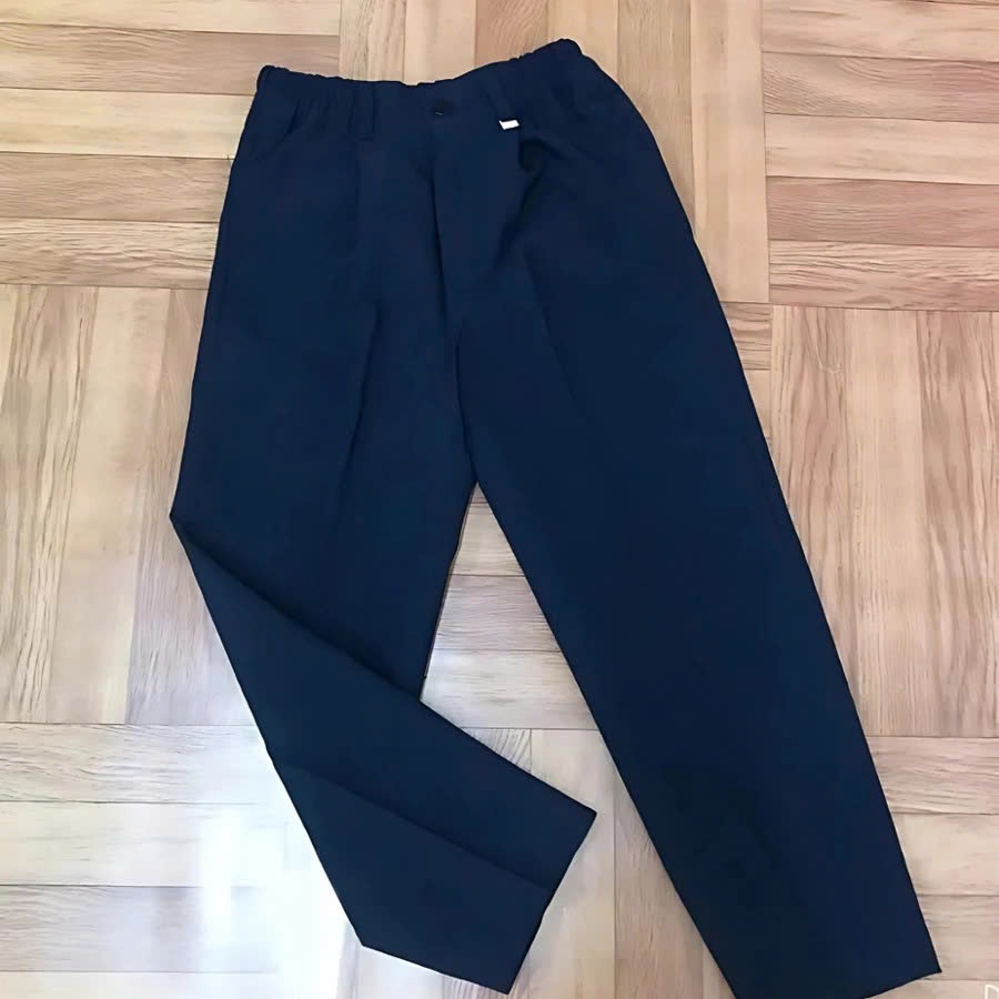 Quần dài đồng phục BỐNG SHOP quần học sinh màu xanh than từ 6 - 15 tuổi