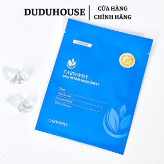 Mặt Nạ Giấy Dưỡng Da Caryophy Portulaca/Skin Repair Mask Sheet 3in1 Giảm mụn Mờ thâm 22g Duduhouse