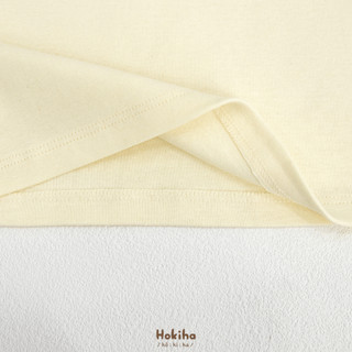 Bộ quần áo cộc tay phối viền hình gấu đáng yêu cho bé Hokiha vải cotton mềm mại, thoáng mát size 8-17kg BB34