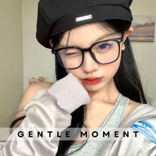 Kính râm gọng vuông GENTLE MOMENT chống tia UV kính mát thời trang nam nữ chống nắng phong cách GMX162