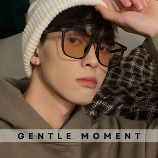 Kính râm gọng vuông GENTLE MOMENT chống tia UV kính mát thời trang nam nữ chống nắng phong cách GMX162