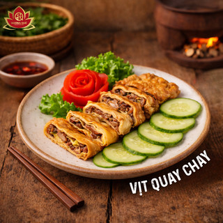 Combo 1 Mì Vịt Tiềm 300g + 1 Nem Vuông 300g + 1 Nem Lụi Sả+1 Sườn Miếng+1 Vịt Quay- TiPiKay Shop