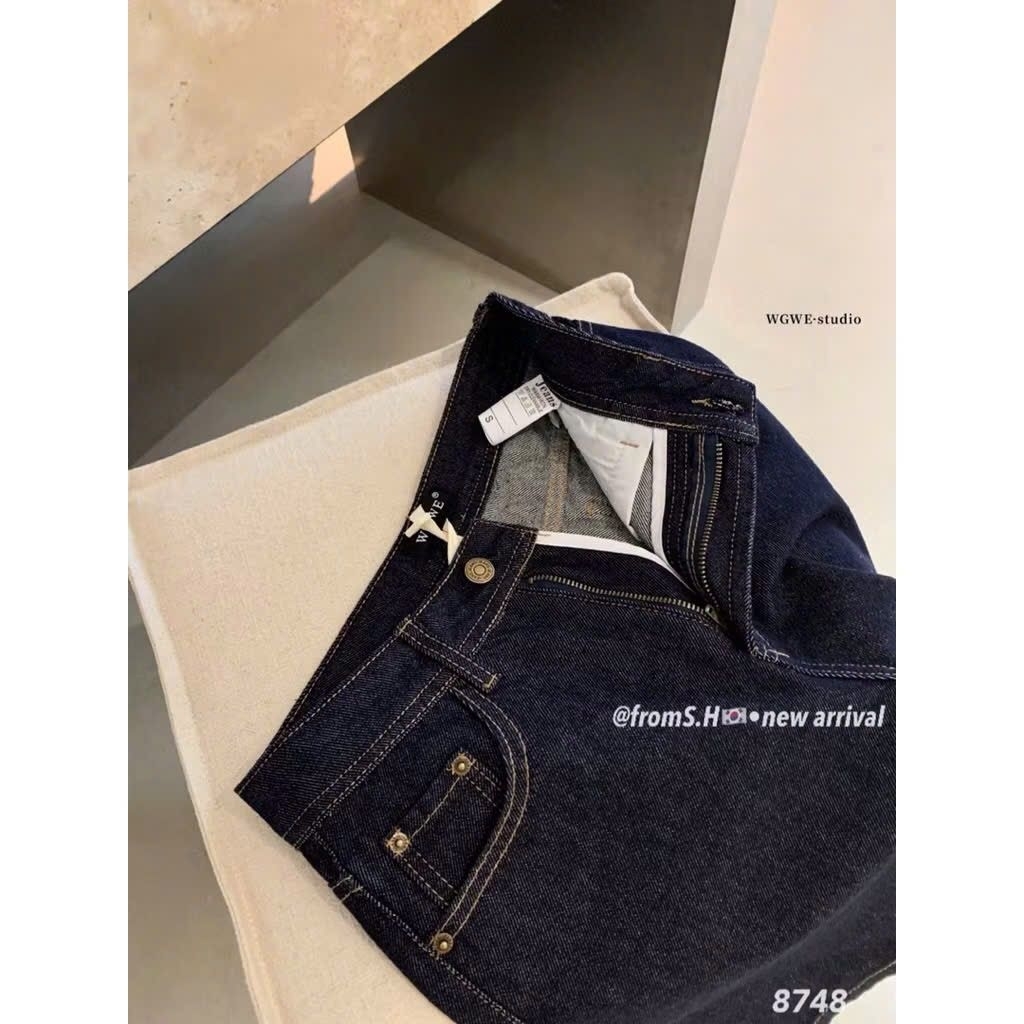 [𝑯𝒂 𝑨𝒏𝒉] Quần Jeans Đùi WEWE QCL1 (PN)