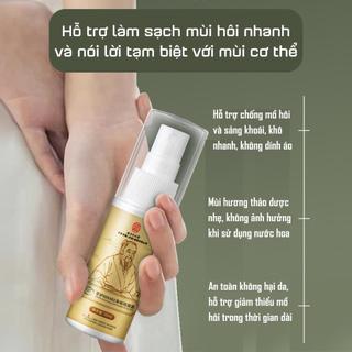 Xịt khử mùi hôi nách nặng 30ml ĐỒNG NHÂN ĐƯỜNG chính hãng