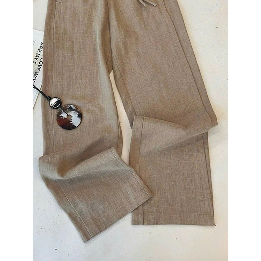 𝗗𝗮𝘃𝗶𝘀  - Quần Linen bamboo