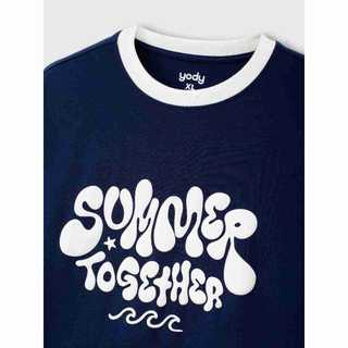 [DREAM TEAM] Áo thun phông gia đình ba mẹ bé YODY Summer Together vải mềm mại, thoáng mát MCTS26S029 WCTS26S02