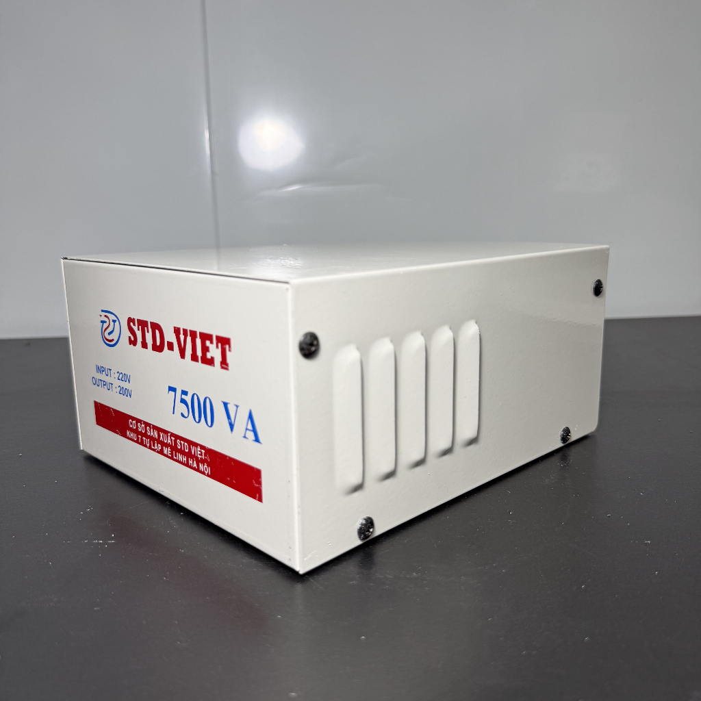 Đổi Nguồn 7500VA Từ 220V sang 200V Dùng cho Bếp Từ Nhật Công suất 6000W Bảo Hành 2 Năm - STD VIỆT