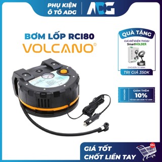 [THANH LÝ SIÊU RẺ] Bơm lốp ô tô chính hãng VOLCANO RCI80 - Siêu khỏe, bơm lốp, bơm bóng hơi tiện lợi | Phụ kiện ô tô ADG