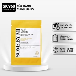 Mặt Nạ Dưỡng Da Yuja Niacin Blemish Care Serum Mask Dưỡng Sáng Da Some By Mi 25ml
