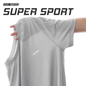 Áo Thun Thể Thao Basic Nam MENTORIS, Form Regular Fit, Co Dãn, Thoáng Khí, Nhiều Màu Basic MTS01