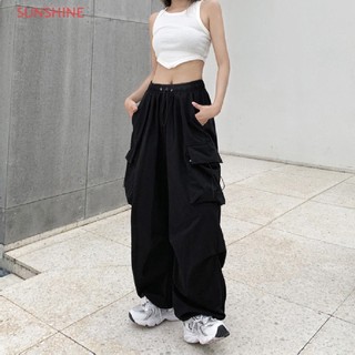 Quần Jogger kaki túi hộp ⚡️ VẢI ĐẸP + ẢNH THẬT ⚡️ Quan dài ống bo thời trang nam nữ hộp rút k1