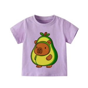 👕 Áo Thun Bé Gái mềm mịn thoáng mát in hình dễ thương 👕 AT604