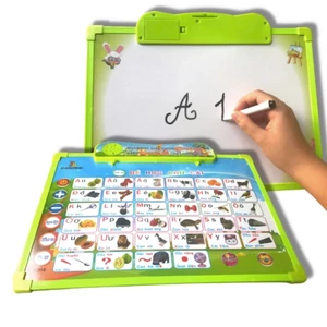 Bảng Chữ Cái Có Tiếng Nói Song Ngữ Tiếng Việt/Tiếng Anh 5 Chủ Đề.( TẶNG 3 PIN )