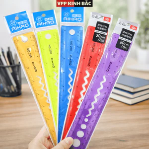 3 Thước Dẻo 20cm 30cm Đủ Màu Sắc – Chất Liệu Cao Cấp, Dễ Dùng Cho Học Sinh Từ Lớp 1-12.