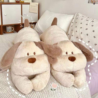 GỐI ÔM CHÓ TAI NÂU 100CM (ORDER)
