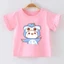 👕 Áo Thun Bé Gái mềm mịn thoáng mát in hình dễ thương 👕 AT608