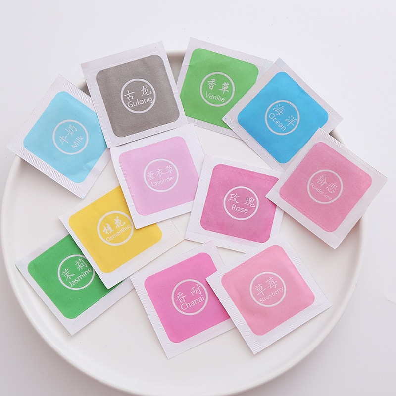 Combo 90 Túi Giấy Thơm Mini Đủ 9 Mùi Hương Thơm Sang  Để Tủ Giày, Vali, Xe Hơi, Tủ Quần Áo, Túi Xách,...
