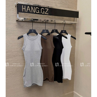 Váy Body Tăm 3 Lỗ Có Mút Ngực QC