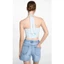Áo Mango Auth cổ yếm croptop siêu đẹp sẵn