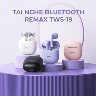 Tai Nghe Bluetooth TWS-19 Remax Có Mic Thoại, Cảm Ứng, Pin Dùng 5h, Bảo Hành 2 Năm