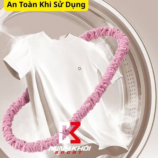 Phiên Bản Thế Hệ Mới 2026 Vòng Lắc Eo Lò Xo Bọc Vải Êm Ái, Dễ Tập Giảm Eo Nhanh Chóng