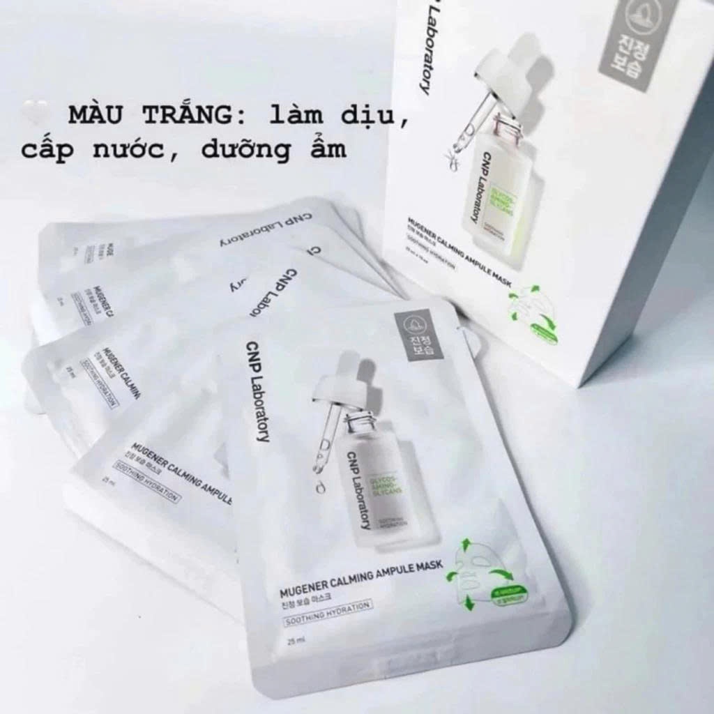 Mặt nạ giấy CNP Laboratory Ampule Mask cấp ẩm, sáng da, làm dịu da, thu nhỏ lỗ chân lông