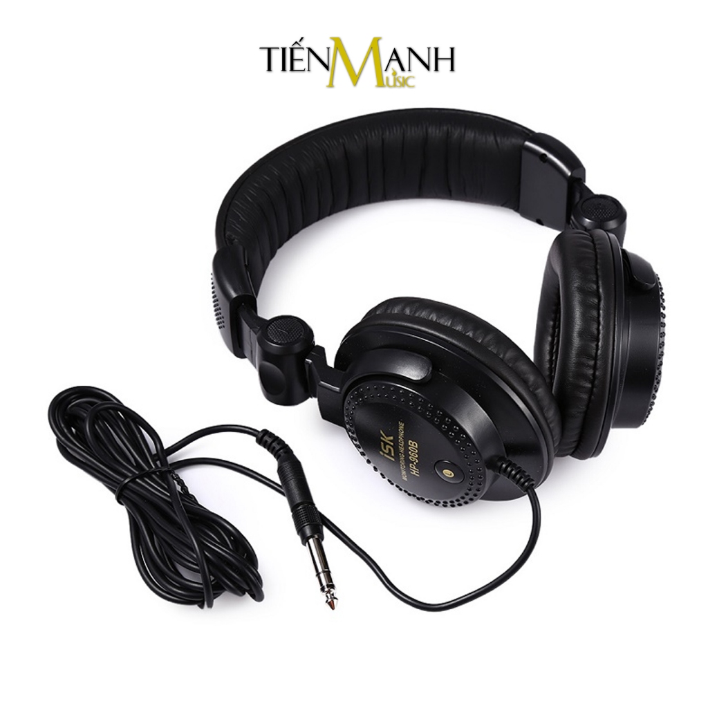 [Chính Hãng, BH 1 Năm] Tai Nghe Kiểm Âm ISK HP-960B - Studio Monitor Headphones Professional HP960B, HP960 | BigBuy360 - bigbuy360.vn