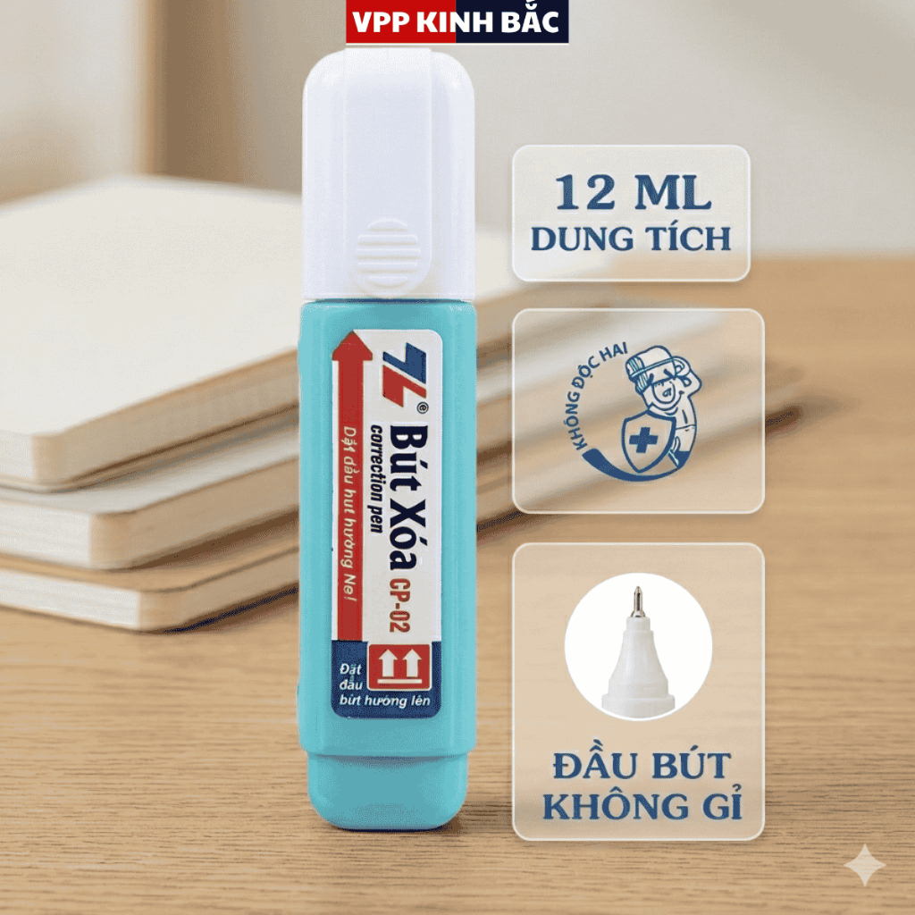 Bút Xóa Nước Thiên Long Nhanh Khô CP-02.