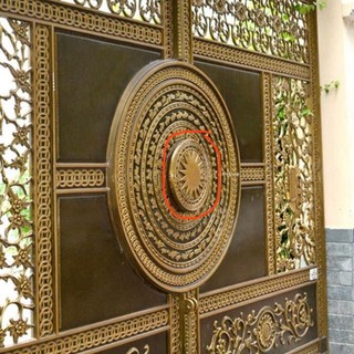 Tay Nắm Cửa Cổng Trống Đồng Nhôm Đúc 31cm ( phôi chưa sơn ) là dòng phụ kiện cao cấp, nổi bật với thiết kế tròn