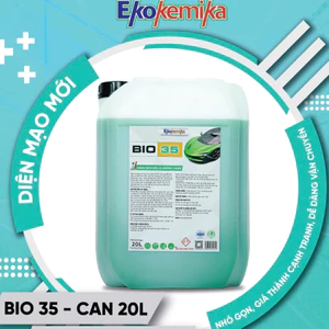 NƯỚC RỬA Ô TÔ, XE MÁY KHÔNG CHẠM ĐẬM ĐẶC EKOKEMIKA BIO 35-20L