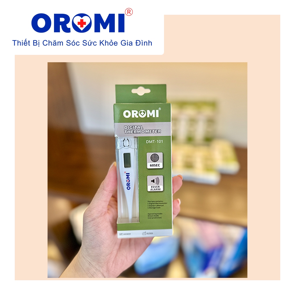 Nhiệt kế điện tử kỹ thuật số OROMI DMT-101 - Thiết bị đo thân nhiệt