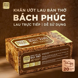Khăn Ướt Lau Bàn Thờ Bách Phúc Hương Trầm – Làm Sạch Nhanh, Tiện Lợi, An Toàn 99.9%